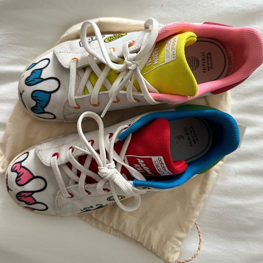 ADIDAS Stan Smith x Aaron Kai (girls size 3)